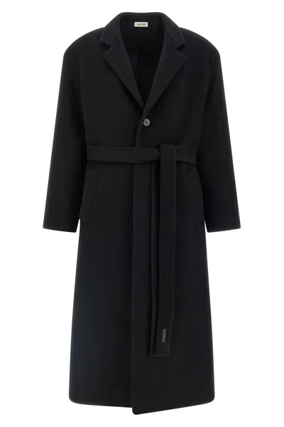 Fear Of God 'relaxed' Coat In Black