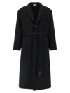 Fear Of God Single-breasted Wool Coat In Black