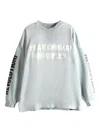 Fear Of God Relaxed Disciple Long-sleeve T-shirt In Blue