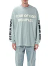 Fear Of God Relaxed Disciple Long Sleeve T-shirt In Multi