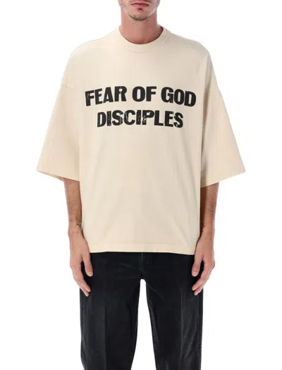 FEAR OF GOD FEAR OF GOD RELAXED “DISCIPLES” COTTON T-SHIRT