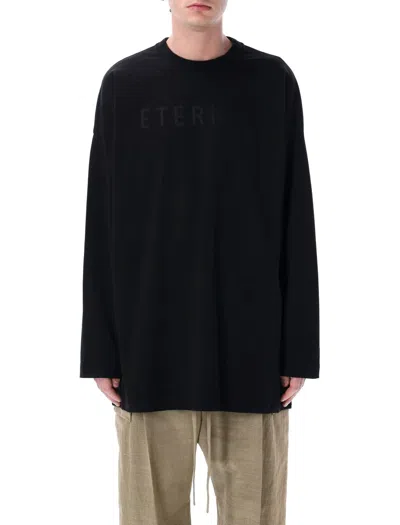 FEAR OF GOD FEAR OF GOD RELAXED-FIT BLACK LONG SLEEVE T-SHIRT
