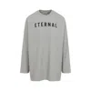 Fear Of God Dove Grey Cotton Eternal Long Sleeve Tee