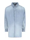Fear Of God Relaxed Fit Denim Shirt With Classic Collar