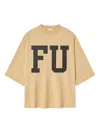 Fear Of God Relaxed "fu" Tee In Brown