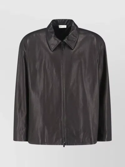 FEAR OF GOD RELAXED LEATHER JACKET LONG SLEEVES