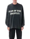 Fear Of God Long Sleeve Graphic Print T-shirt In Multi