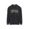 Fear Of God Relaxed Long Sleeve Graphic T-shirt In Black