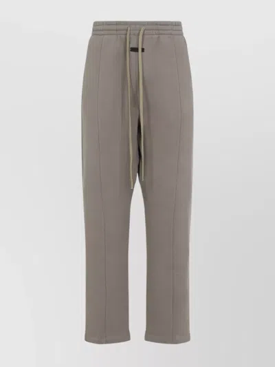 Fear Of God Relaxed Pants With Central Stitched Creases In Neutral