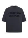 Fear Of God Letter-graphic T-shirt In Black