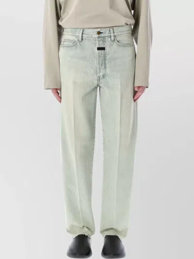 FEAR OF GOD RELAXED STRAIGHT LEG DENIM TROUSERS