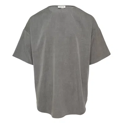 Fear Of God Drop-shoulder T-shirt In Gray