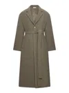Fear Of God Relaxed Wool Coat In Green
