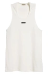 FEAR OF GOD RIB STRETCH COTTON TANK TOP