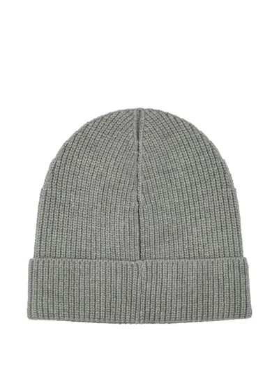 Fear Of God Ribbed Cashmere Beanie In Gray