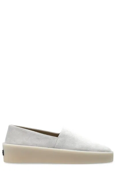 Fear Of God Suede Loafers In Grey