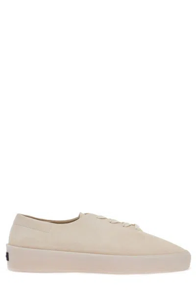 FEAR OF GOD ROUND-TOE LACE-UP SNEAKERS