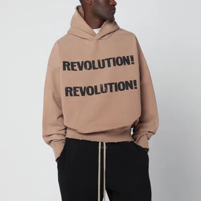 Fear Of God Sand-colored Revolution! Hoodie