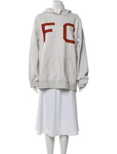Pre-owned Fear Of God Seventh Collection 'fg' Logo Jacket In Neutral