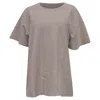 Fear Of God Seventh Collection Oversized T-shirt In Beige Cotton In Gray