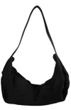 Fear Of God Shell Logo Patch Crossbody Bag In Black
