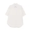 Fear Of God Oversized Stretch-cotton And Wool-blend Oxford Shirt In White
