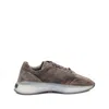 Fear Of God Taupe Suede Vintage Runner Sneakers In Brown