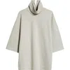 Fear Of God "oversized High-neck T In Paris Sky