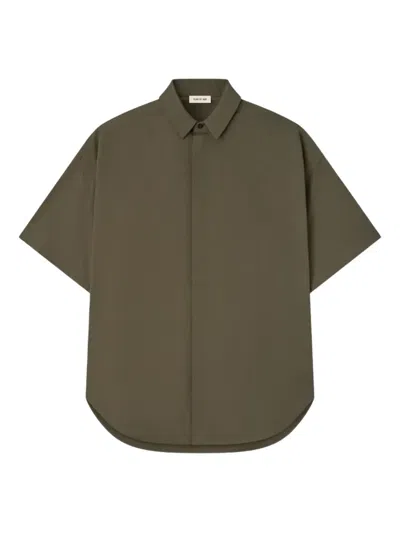 Fear Of God Short-sleeve Shirt In Green