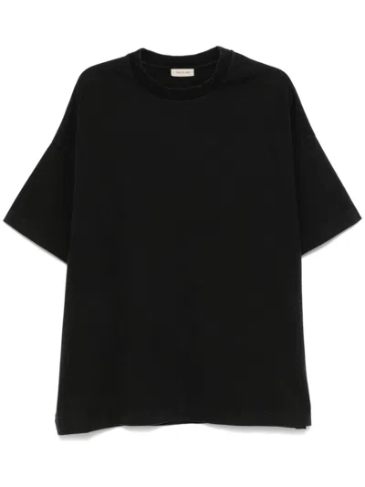 Fear Of God Mens Black Crewneck Relaxed-fit Cotton Blend T-shirt Xxl