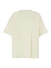 Fear Of God Beige T-shirt With Patch Logo On The Back In Beige