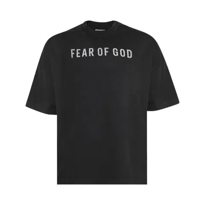 Pre-owned Fear Of God Short-sleeve Tee 'black' | Men's Size Xxl