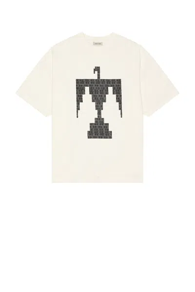 FEAR OF GOD SHORT SLEEVE THUNDERBIRD BLACK PRINT TEE