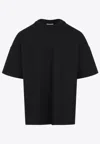 Fear Of God Short-sleeve Crewneck T-shirt In Black