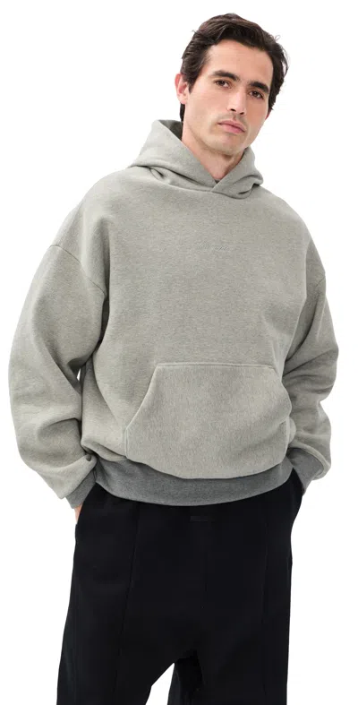 Fear Of God Signature Classic Hoodie In Gray