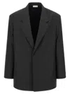 Fear Of God Tailored Single Button Blazer With Notched Lapel In Gray