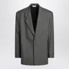 Fear Of God Grey Single-breasted Wool Blazer Men In Gray