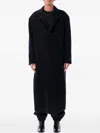 Fear Of God Melton Wool Relaxed Coat In Black