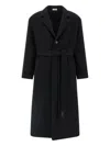 Fear Of God Single-breasted Wool Coat In Black