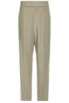 Fear Of God Taupe Single Pleat Eternal Trousers In Dusty Beige