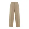 Fear Of God Single Pleat Wool Trousers With Belt Loops