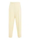 Fear Of God Single Pleat Tapered Trousers In White