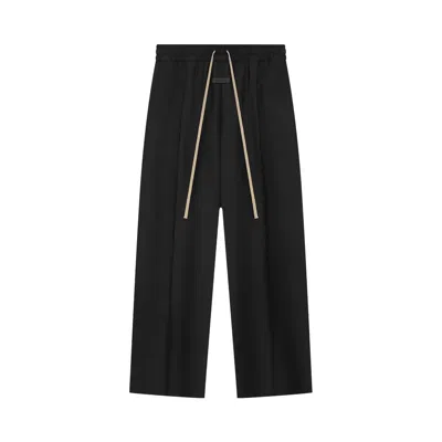 Pre-owned Fear Of God Single Pleat Wide Leg Pant 'black' | Men's Size M