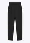 Fear Of God Single Pleat Wool Pants In Black