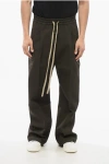 Fear Of God Single-pleated Wool Blend Cargo Pants With Elastic Waistband