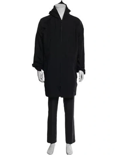 Pre-owned Fear Of God Sixth Collection Signature Logo Parka In Black