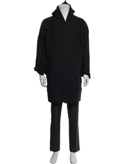 Pre-owned Fear Of God Sixth Collection Signature Logo Parka In Black