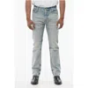 Fear Of God Slim Fit Delavè Denims With Raw-cut Hem 20cm