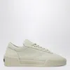 Fear Of God Man Sneakers Ivory Size 7 Leather In Metallic