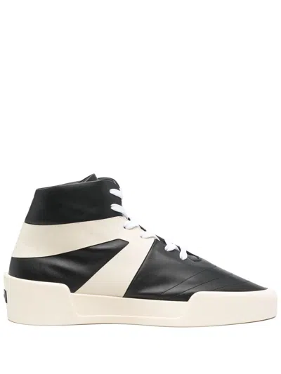 Fear Of God Contemporary Low Top Sneakers With Contrasting Panels In Black